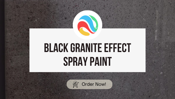 Black Granite Effect Spray Paint