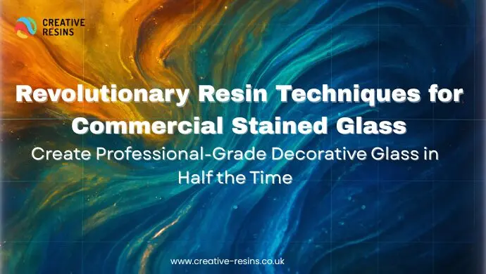 Revolutionary Resin Techniques for Commercial Stained Glass